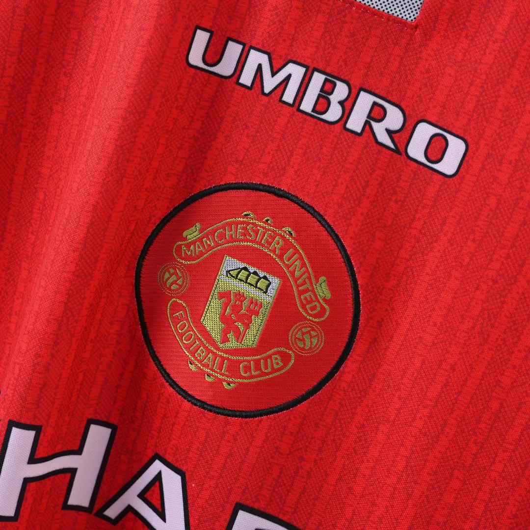 Maillot Retro Manchester United Domicile 1996/97--3