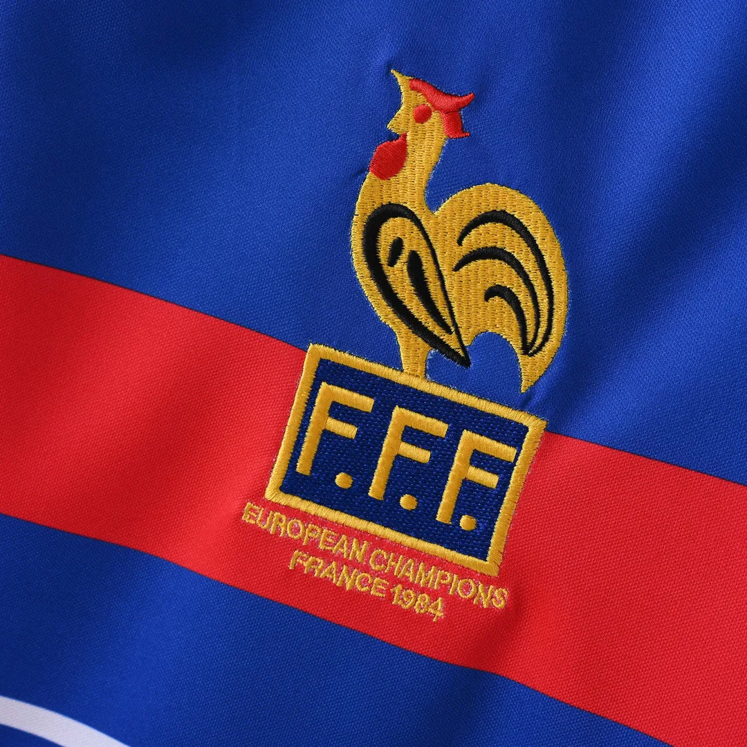 1984 Retro France Home Shirt--6