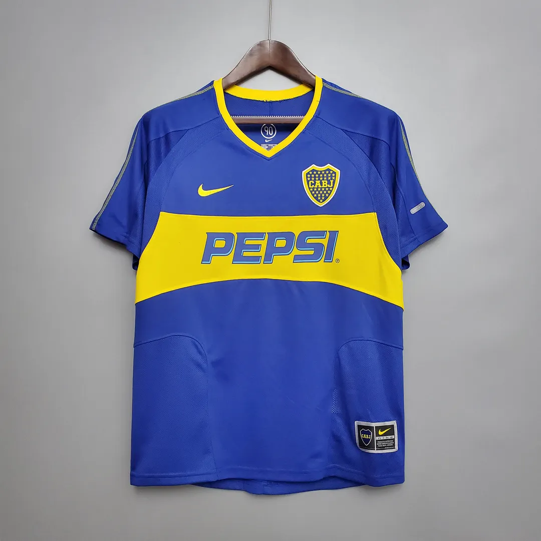 Maillot Retro Boca Juniors Domicile 2003/04