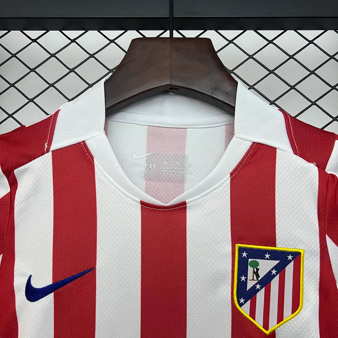 2025/2026 Atletico Madrid Home Jersey Kids Size--2