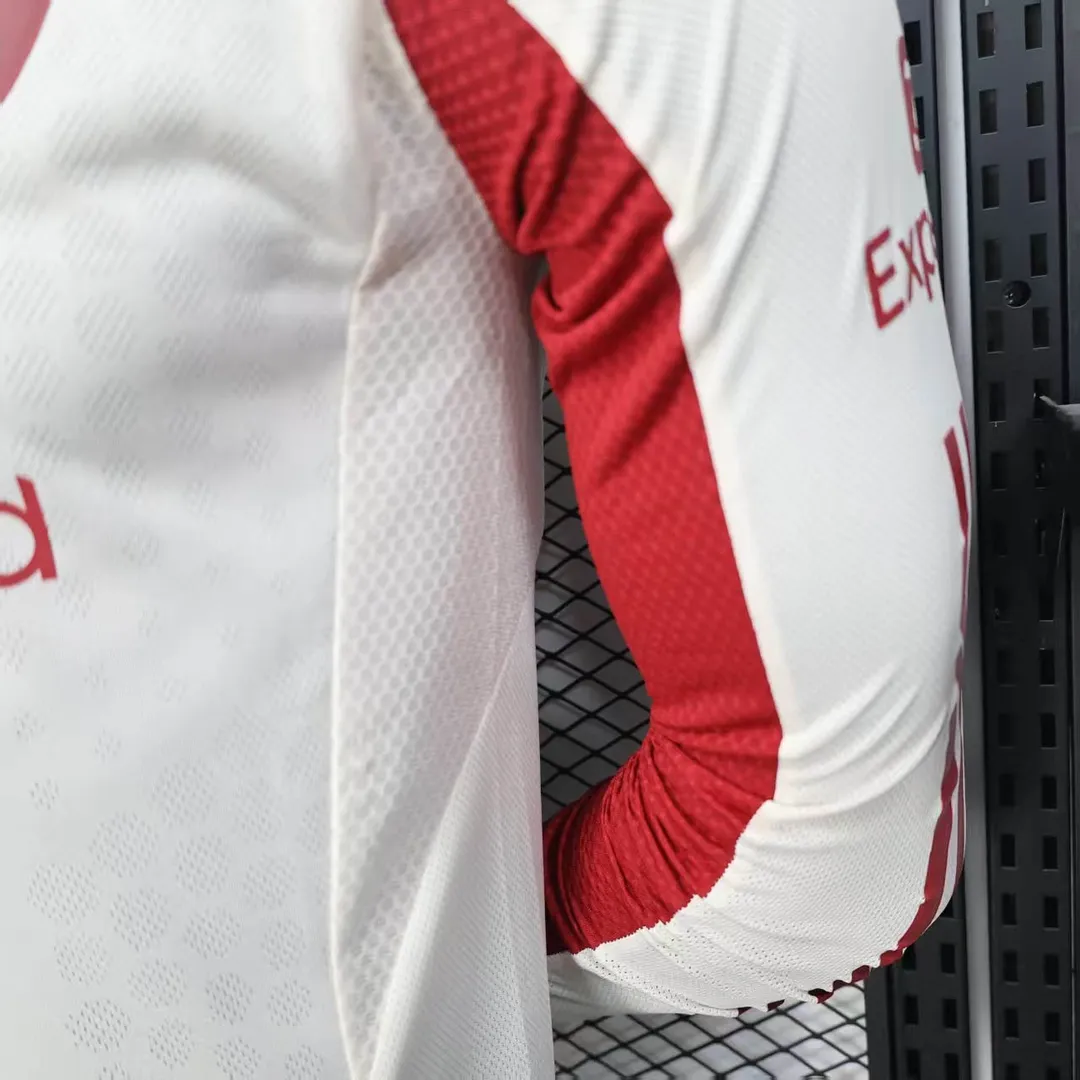 Maglia Liverpool Away 2025/26 Player Version Maniche Lunghe--6