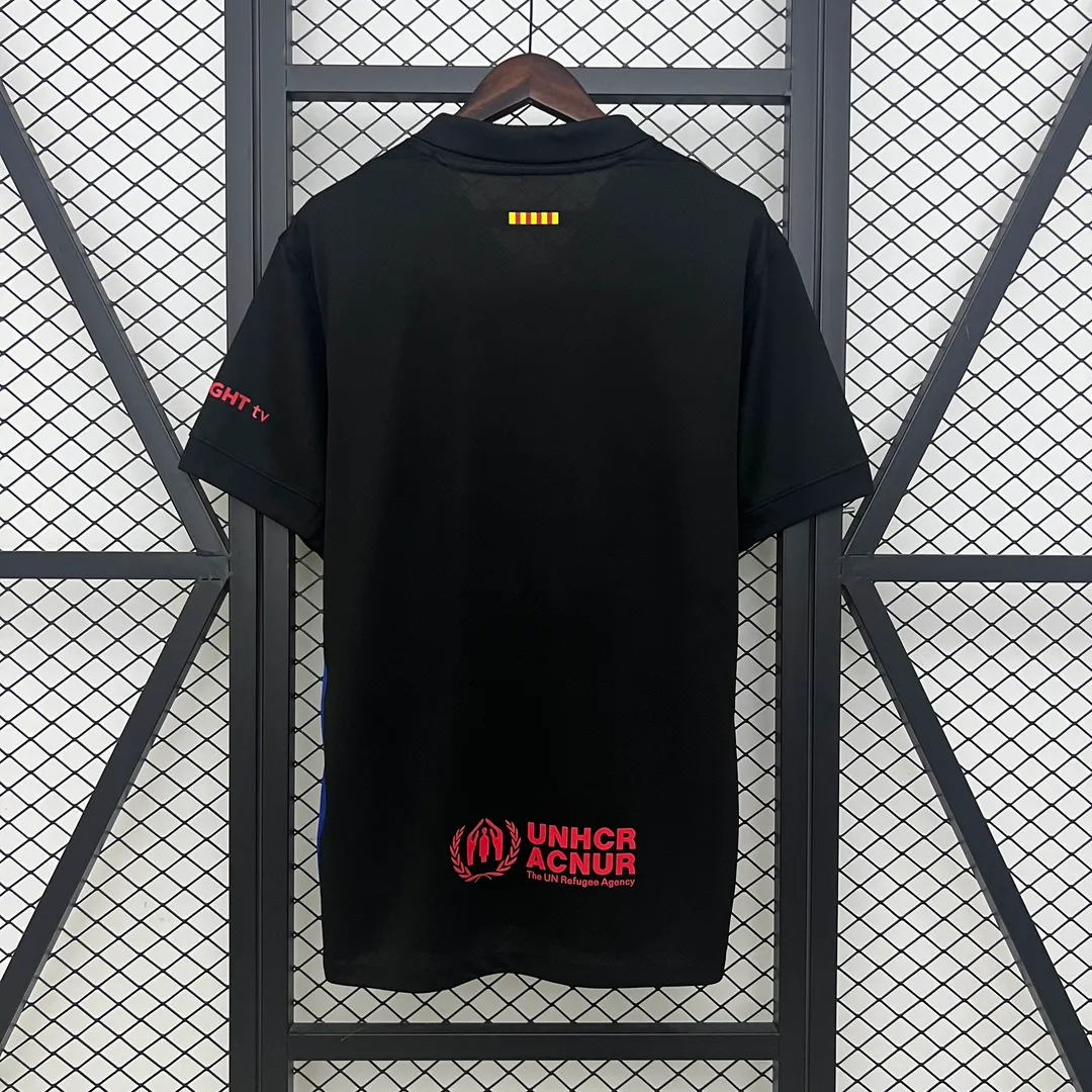 Maglia Barcellona x Travis Scott 2024/25 Nera--1