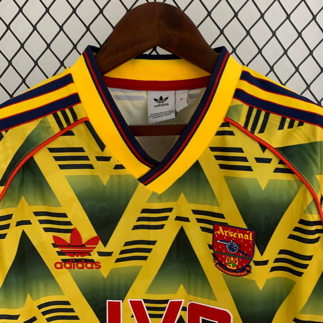 Maglia Retro Arsenal Away 1991/93 Maniche Lunghe--2
