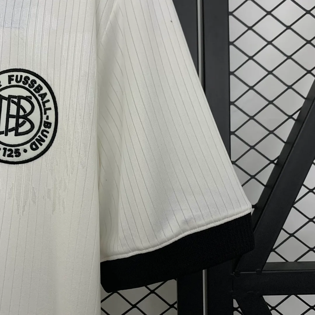 2025 Germany 125th Anniversary Edition Home White Shirt--6