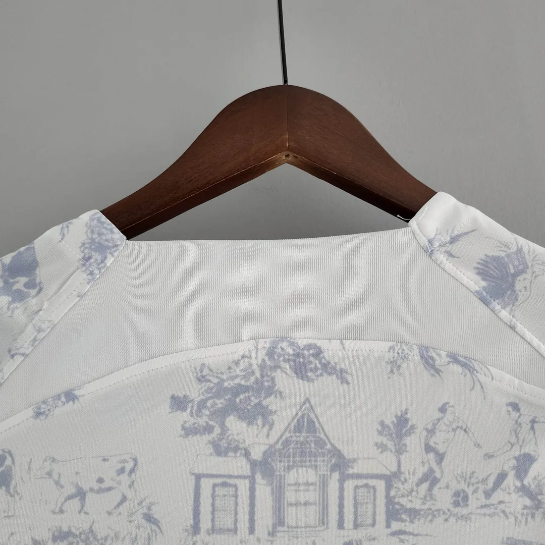 Maillot France Extérieur 2022 Coupe du Monde FIFA Blanc--6