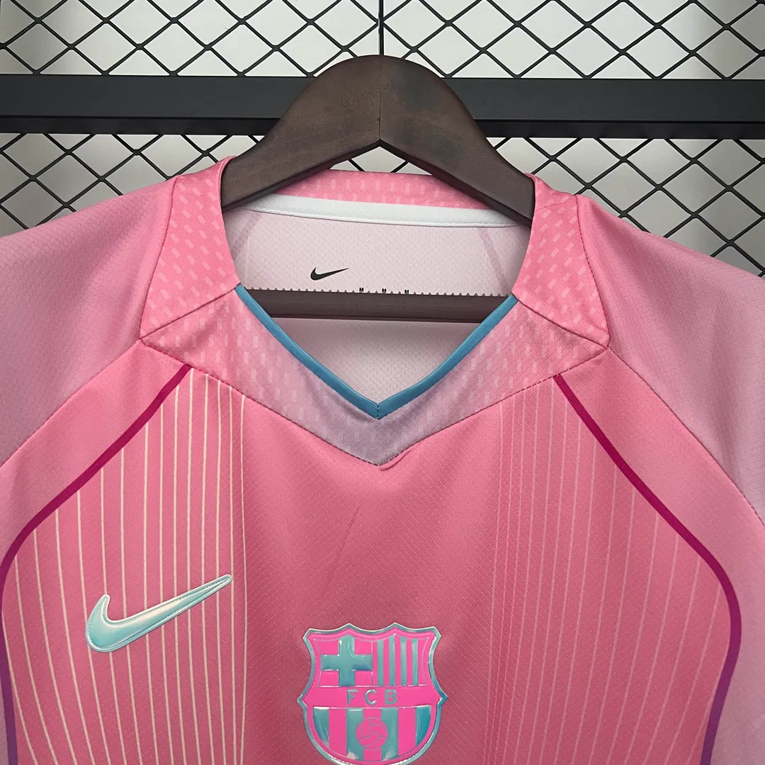 2025/2026 Barcelona Concept Pink Shirt--2