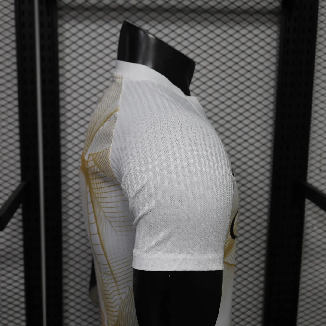 2026/2027 Player Version Psg Paris Saint-Germain Pre-Match Training Uniform White Shirt--7
