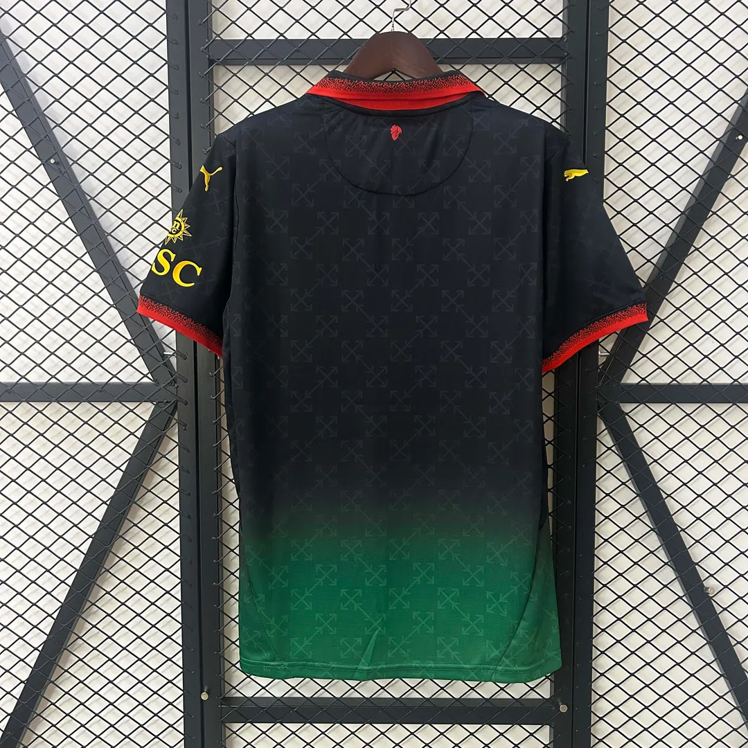 2024/2025 AC Milan Fourth Away Black Jersey--1