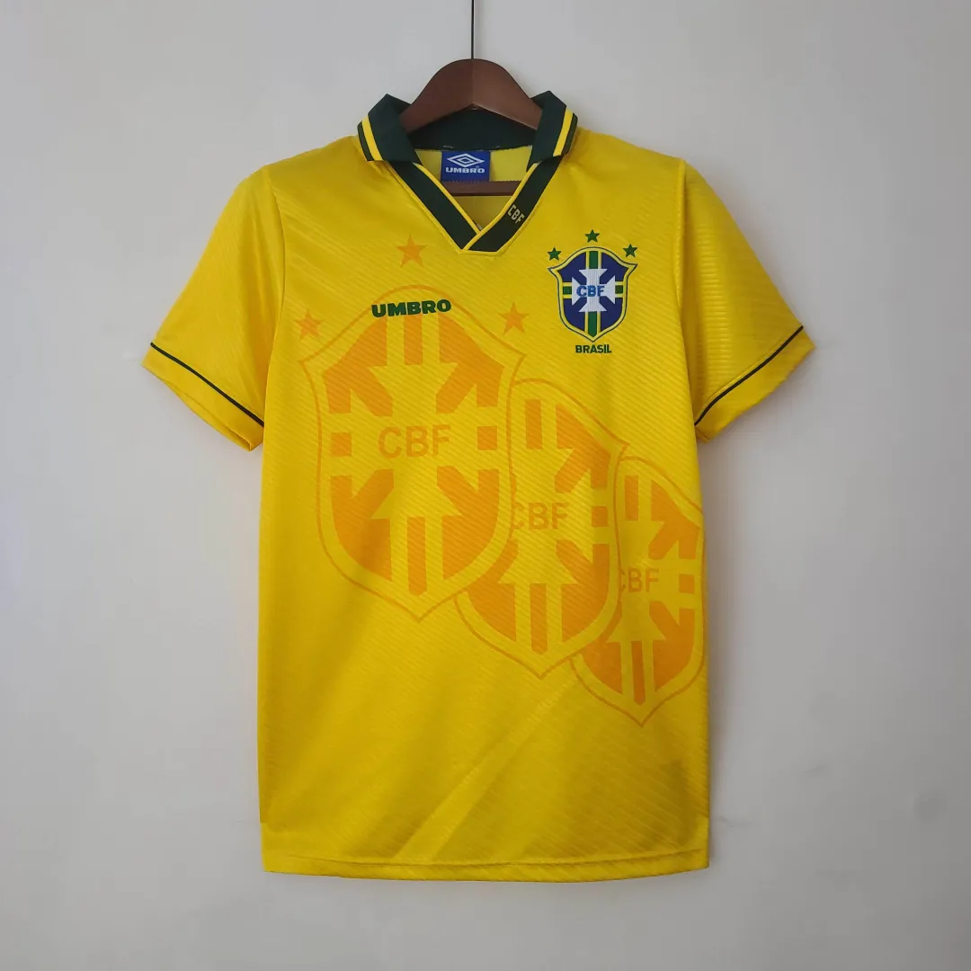 Koszulka Retro Brazylii domowa 1994