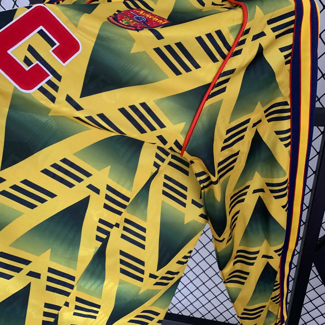Maglia Retro Arsenal Away 1991/93 Maniche Lunghe--6