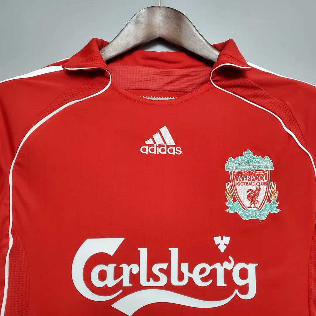 Camisola Retro Liverpool Principal 2006/07--2