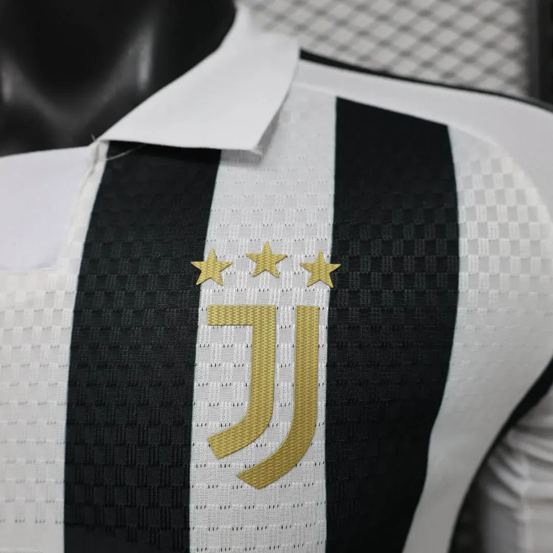 2026/2027 Player Version Long Sleeve Juventus Home Shirt--4