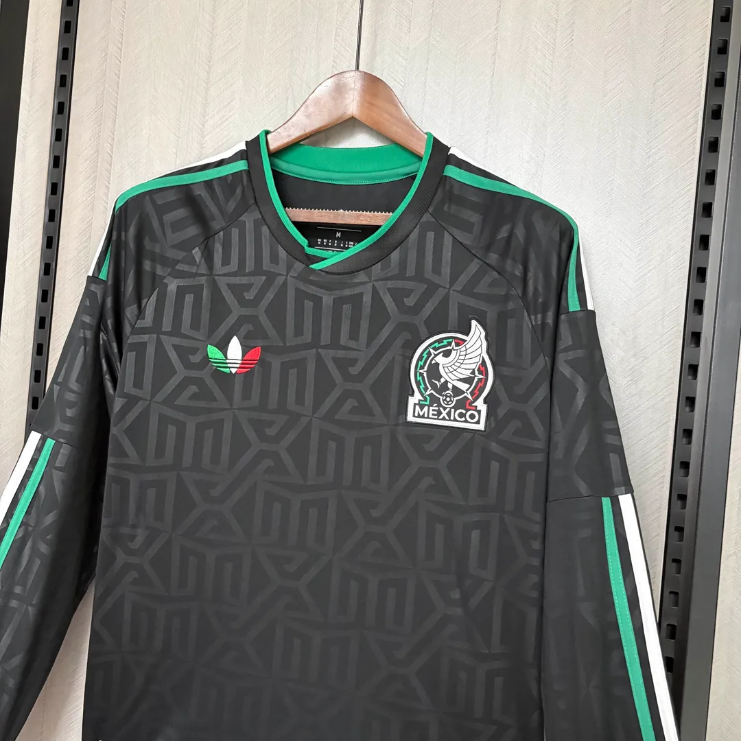 Camisola México Terceira 2026 Manga Longa--6