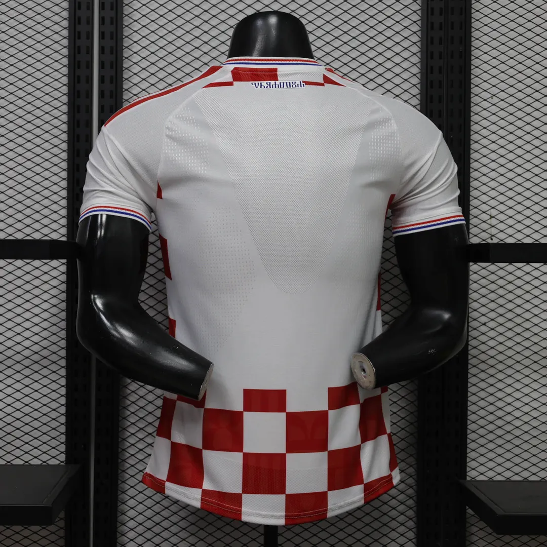 Camisola Croácia Principal 2026/27 Versão Jogador--1