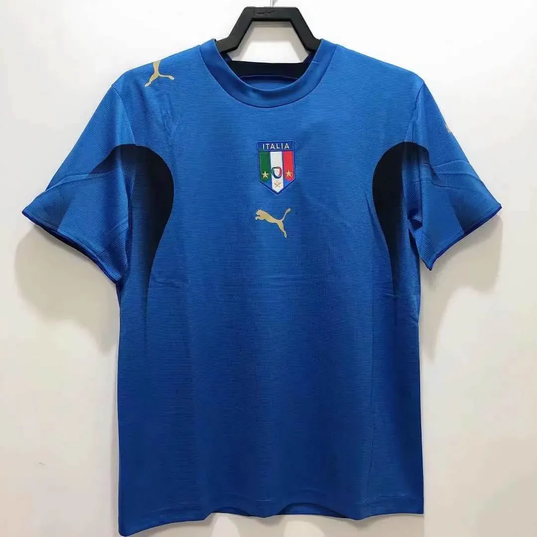 Camiseta Retro Italia Primera Equipación 2006