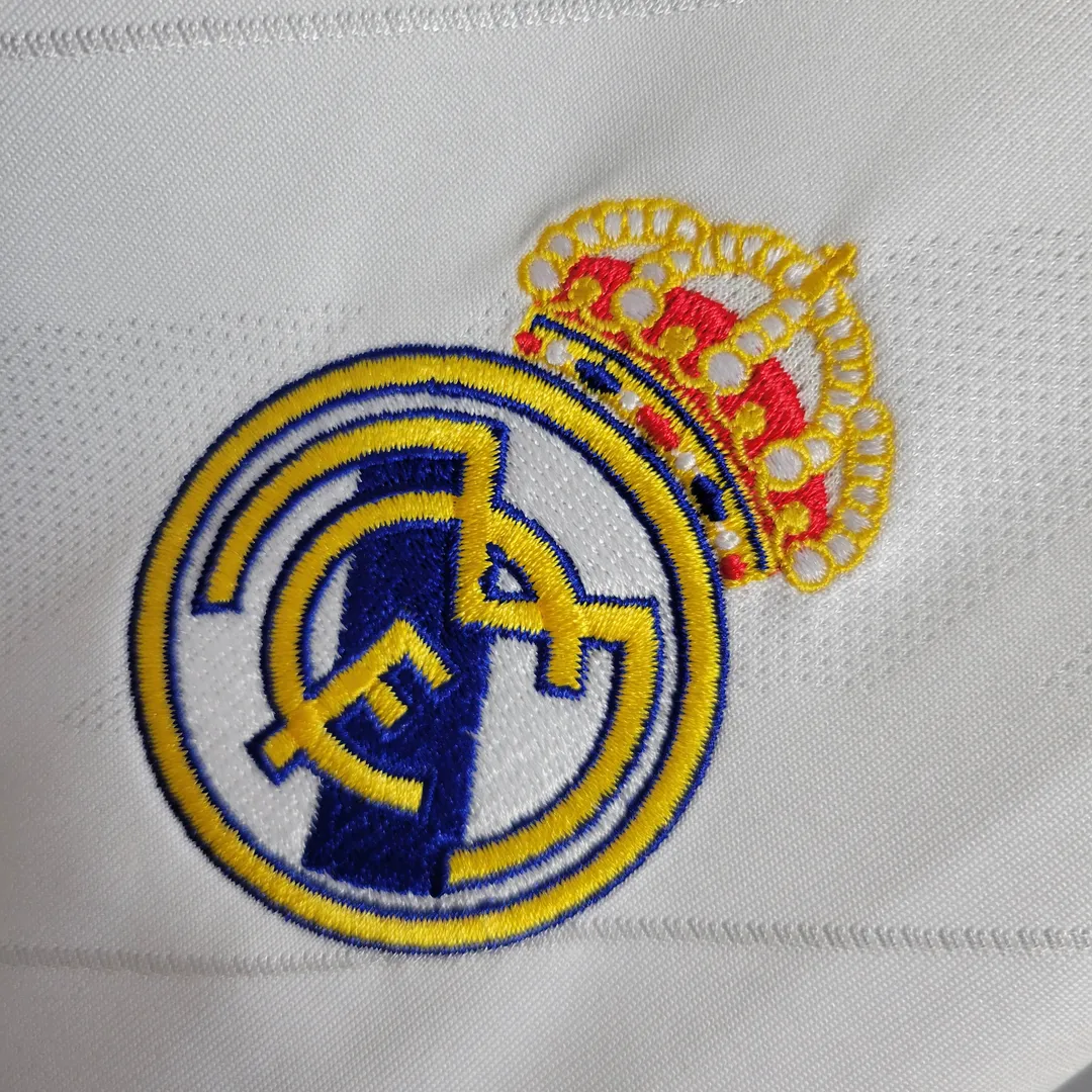 Maglia Retro Real Madrid Home 2017/18 Maniche Lunghe--4