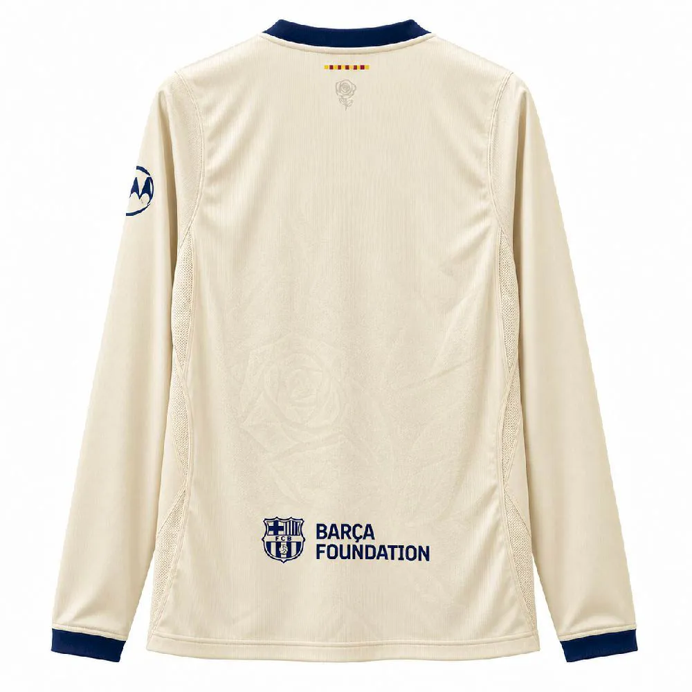 Camiseta Barcelona Cuarta Equipación 2026/27 Manga Larga--1