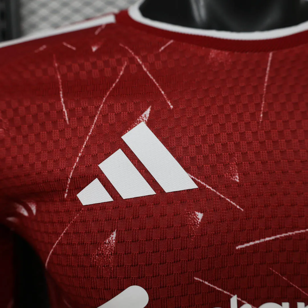 2026/2027 Player Version Long Sleeve Liverpool Home Shirt--4