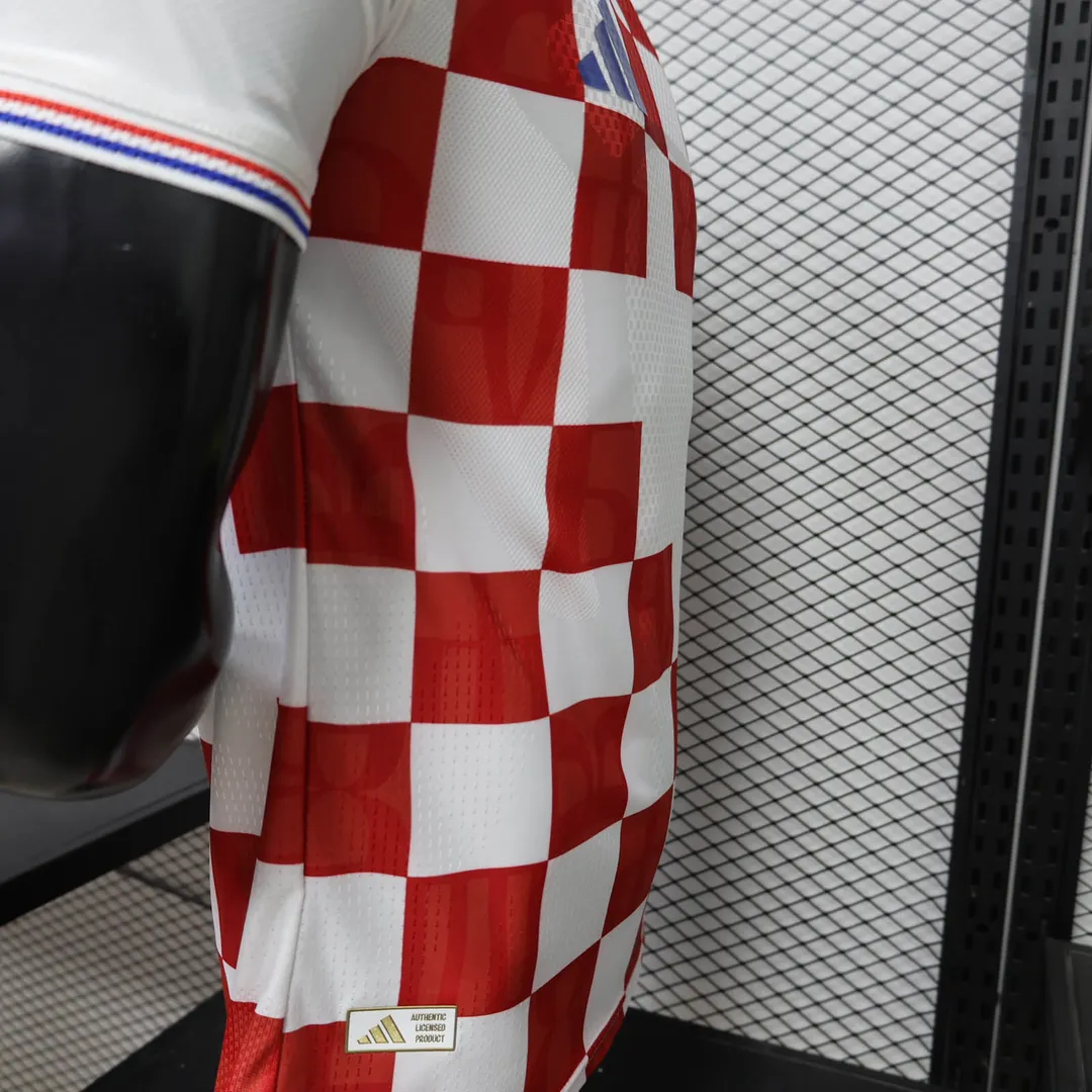 Camisola Croácia Principal 2026/27 Versão Jogador--8