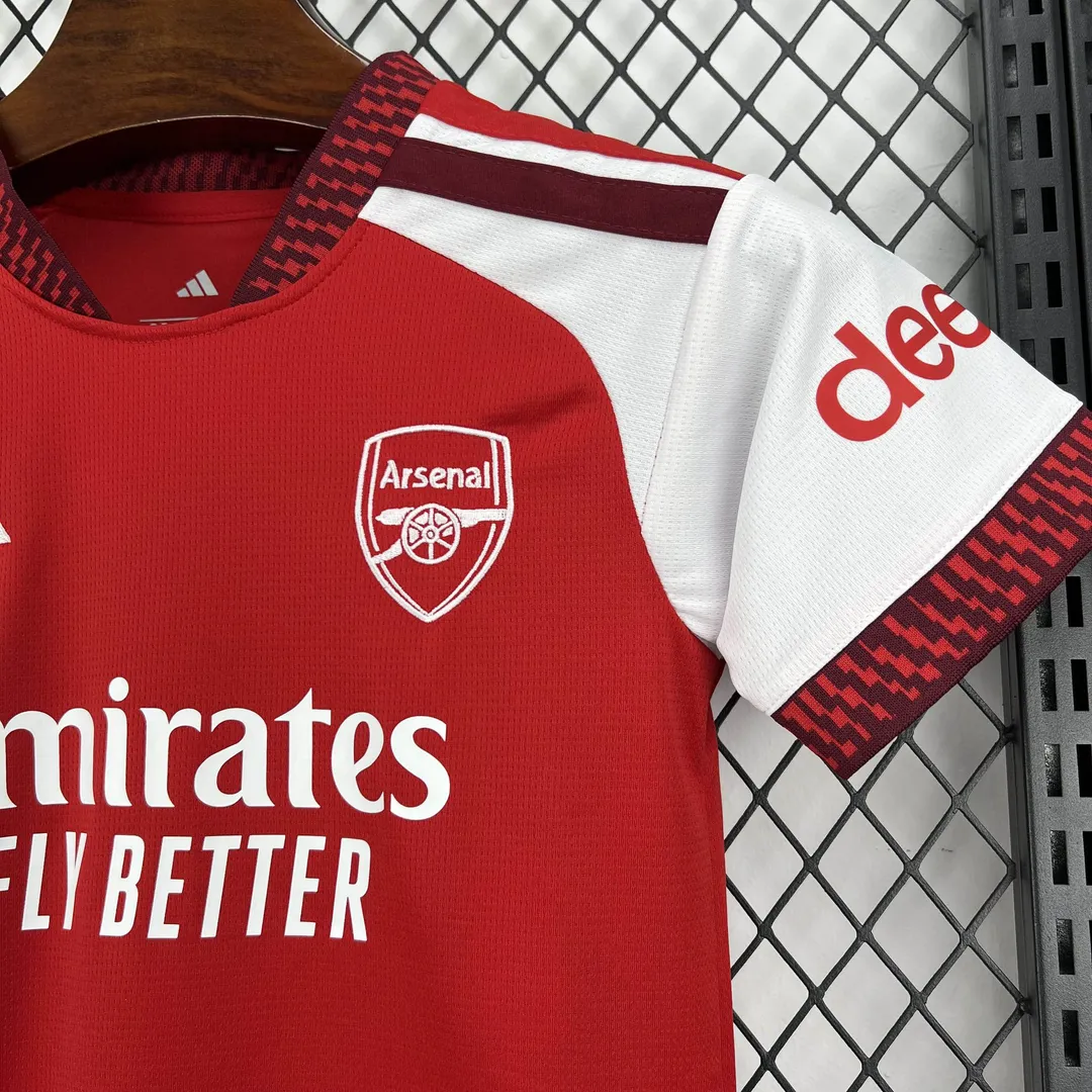 Conjunto Arsenal Principal 2026/27 Criança--4