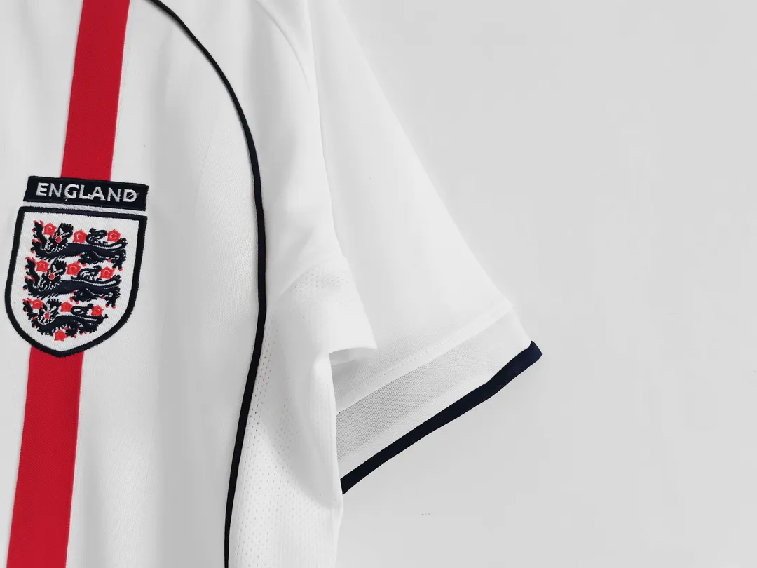 Maillot Retro Angleterre Domicile 2002--8