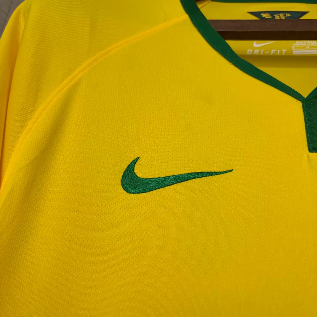 Maglia Retro Brasile Home 2014--4