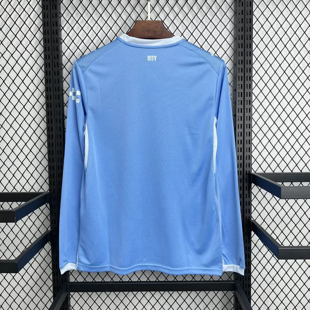 2026/2027 Long Sleeve Manchester City Home Shirt--1