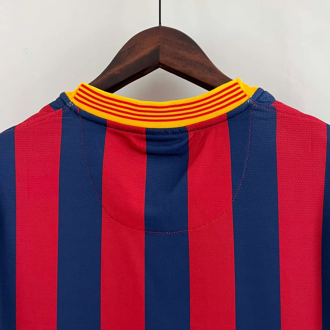 Maillot Retro Barcelone Domicile 2013/14--3