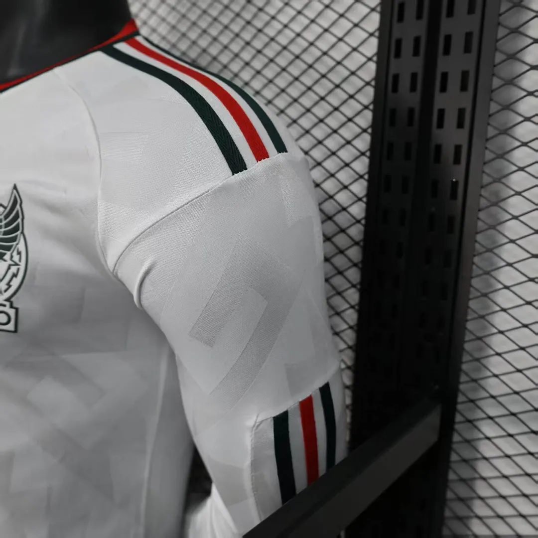 Camiseta México Segunda Equipación 2026 Versión Jugador Manga Larga--7