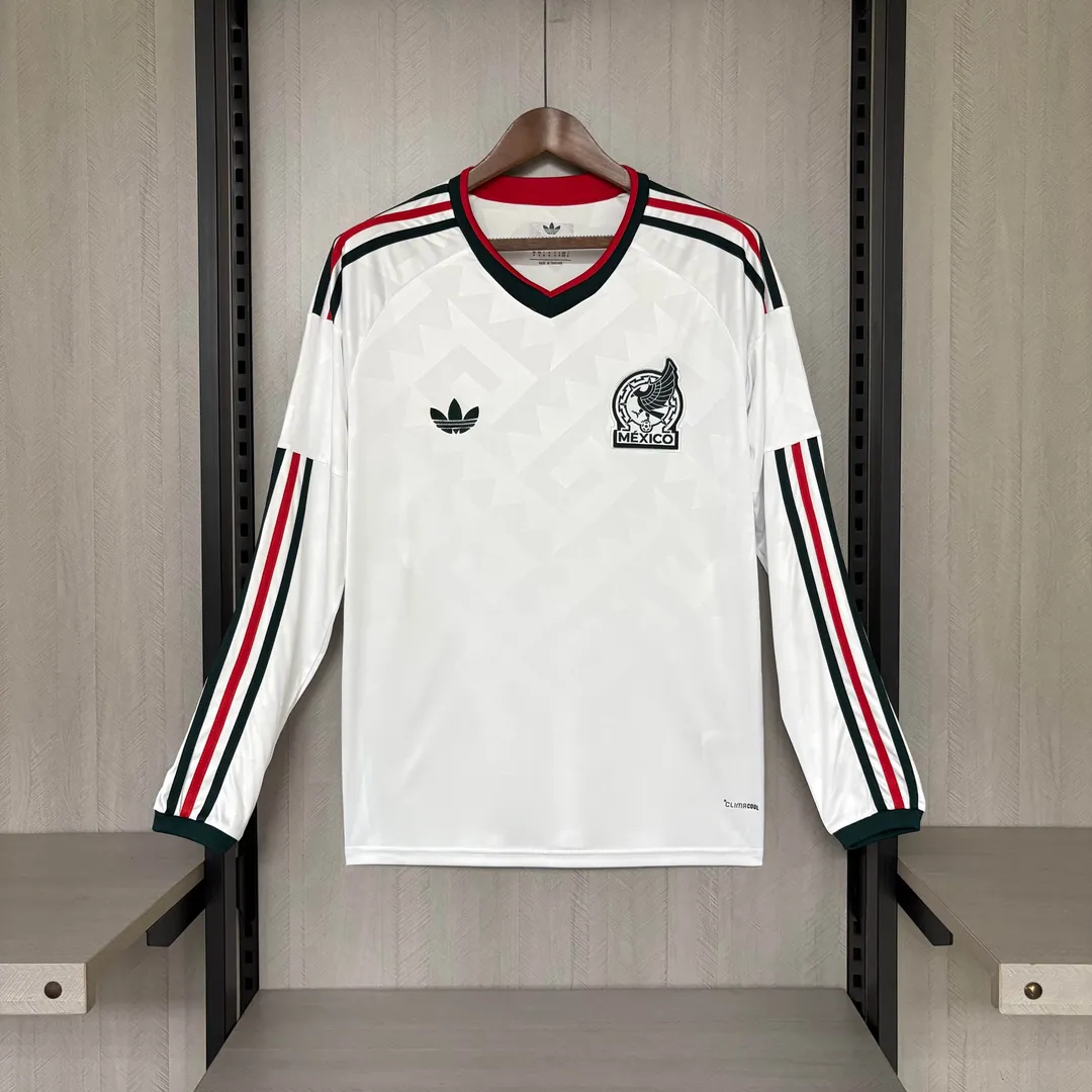 Maillot Mexique Extérieur 2026 Manches Longues