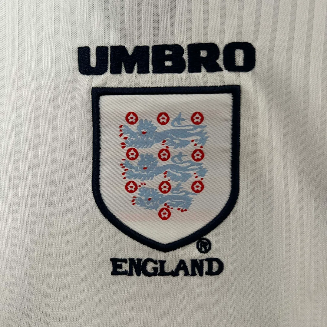 Maillot Kit Enfant Retro Angleterre Domicile 1998--4