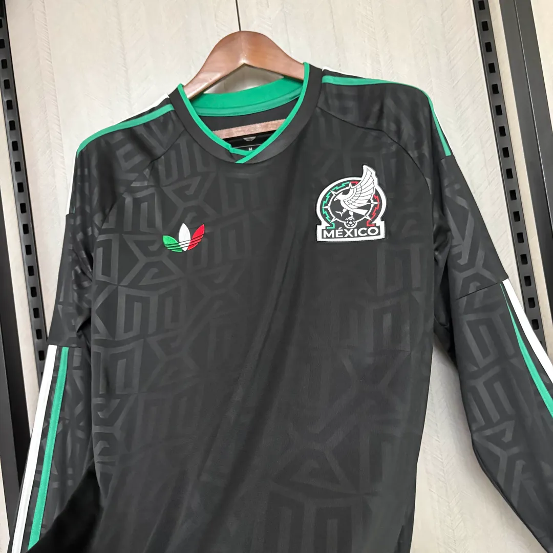 Camisola México Terceira 2026 Manga Longa--7