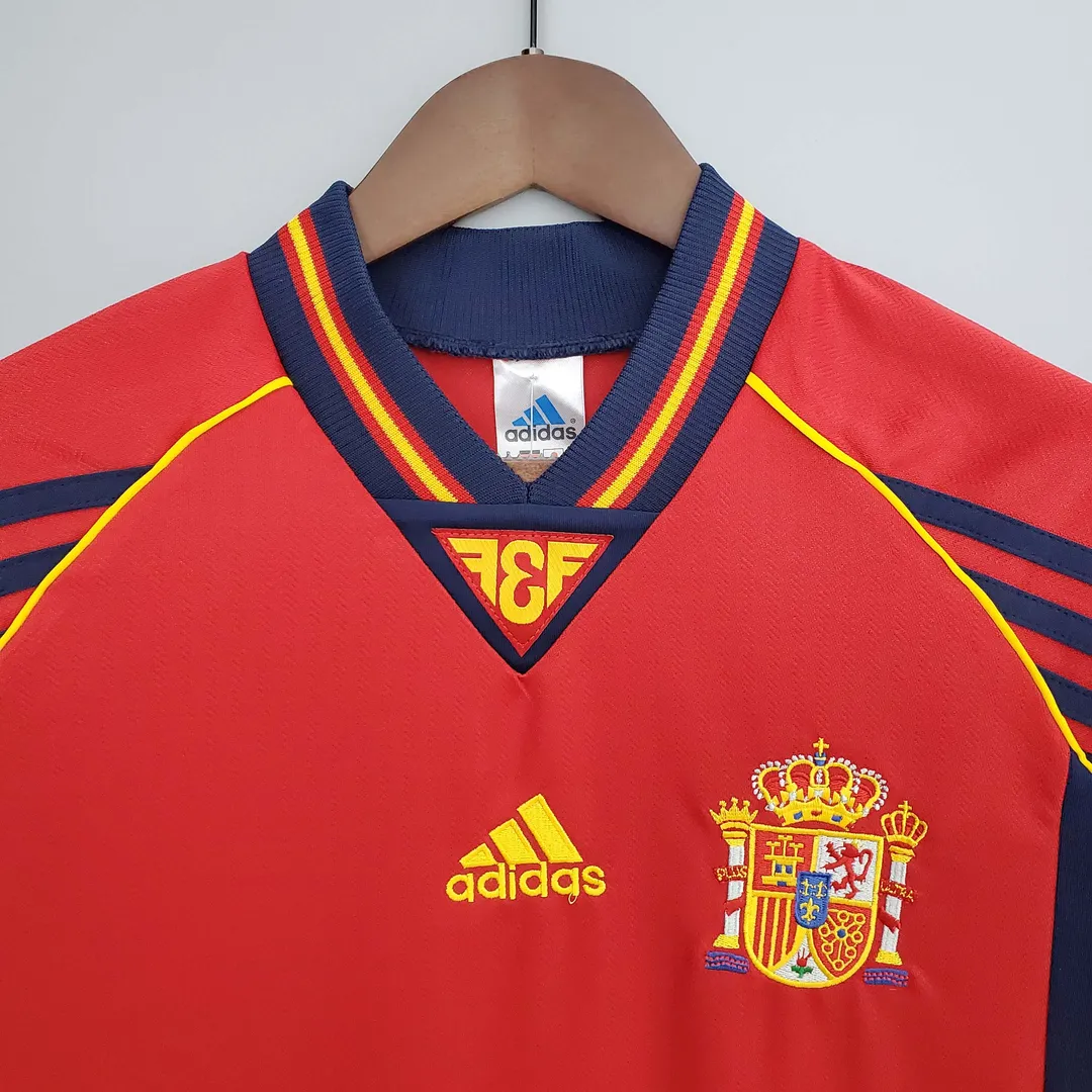 Camiseta Retro España Primera Equipación 1998--2