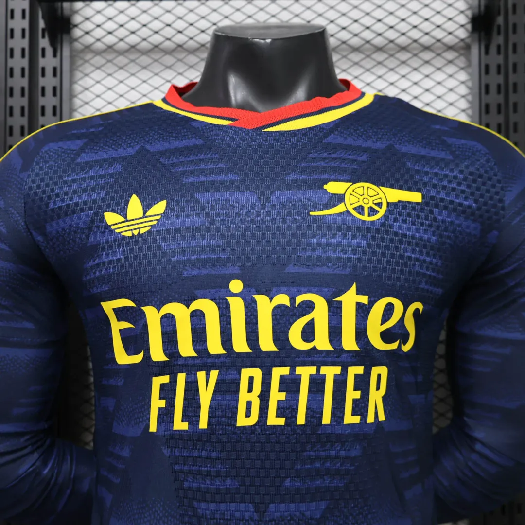 Camiseta Arsenal Segunda Equipación 2026/27 Versión Jugador Manga Larga--2