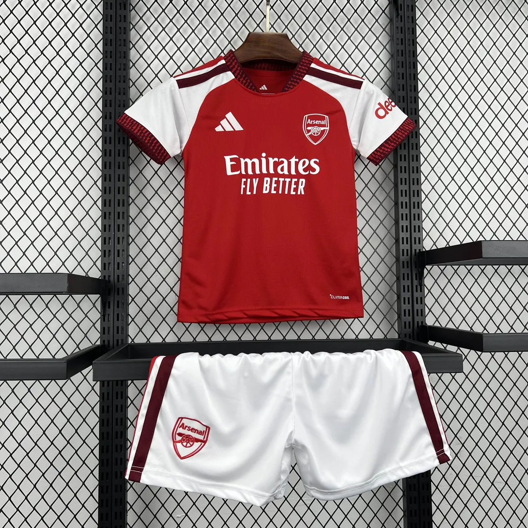 Conjunto Arsenal Principal 2026/27 Criança--6