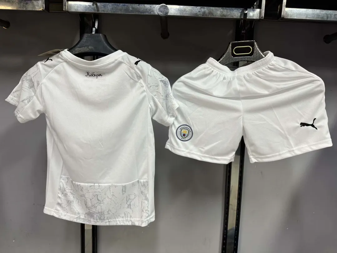 Completino Bambino Manchester City x KidSuper 2025/26 Bianco--1