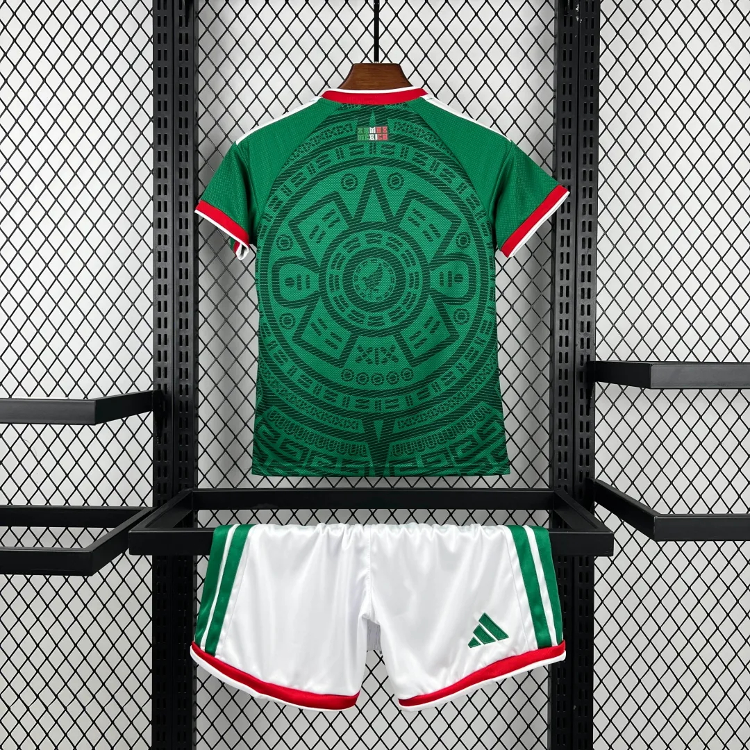 Maillot Kit Enfant Mexique Domicile 2026--1