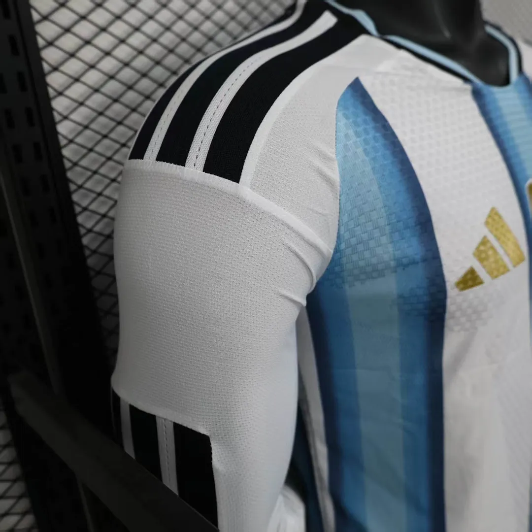 Maglia Argentina Home 2026 Player Version Maniche Lunghe--7