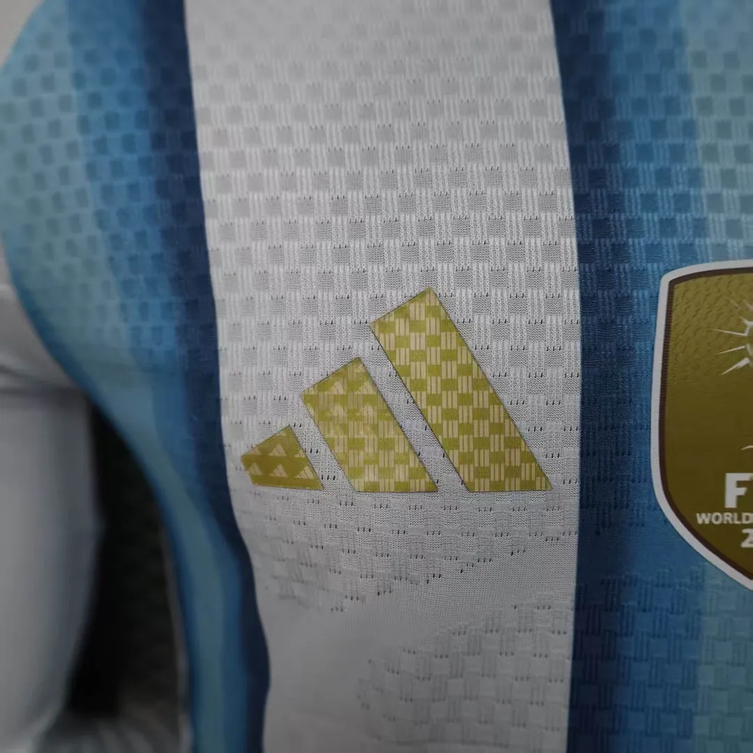 Maglia Argentina Home 2026 Player Version Maniche Lunghe--4