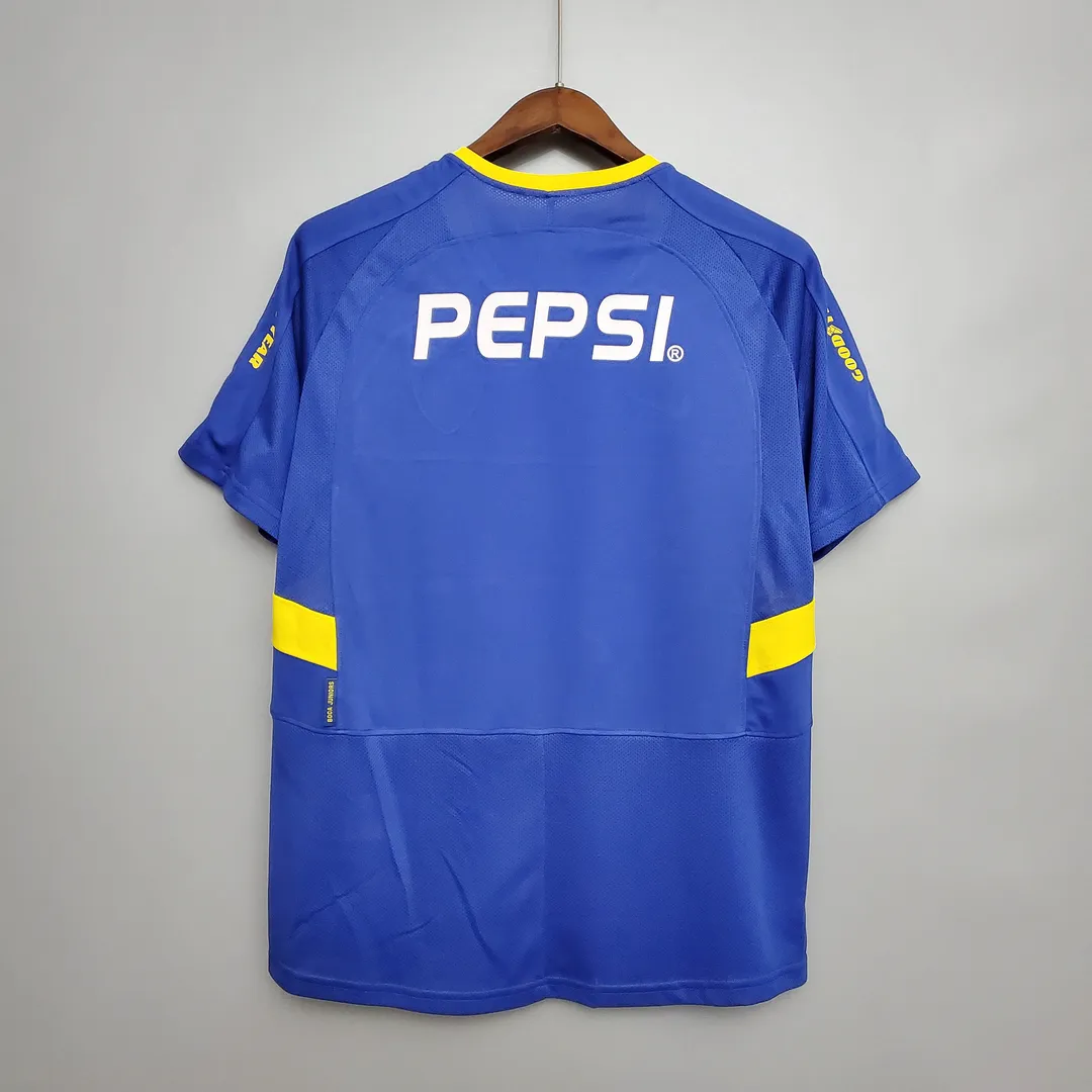 Maillot Retro Boca Juniors Domicile 2003/04--1