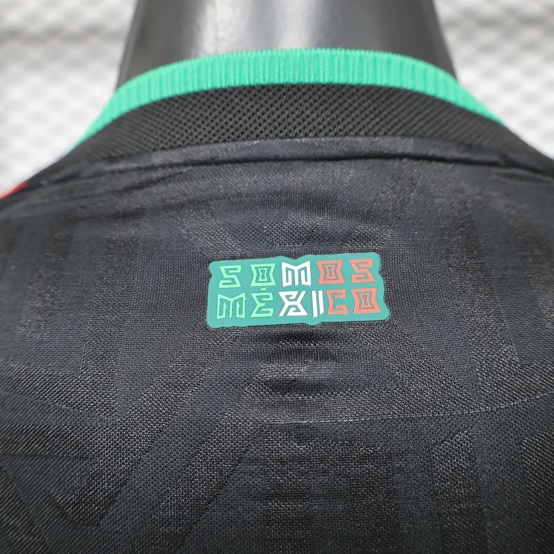 Camiseta México Tercera Equipación 2026 Versión Jugador Manga Larga--3