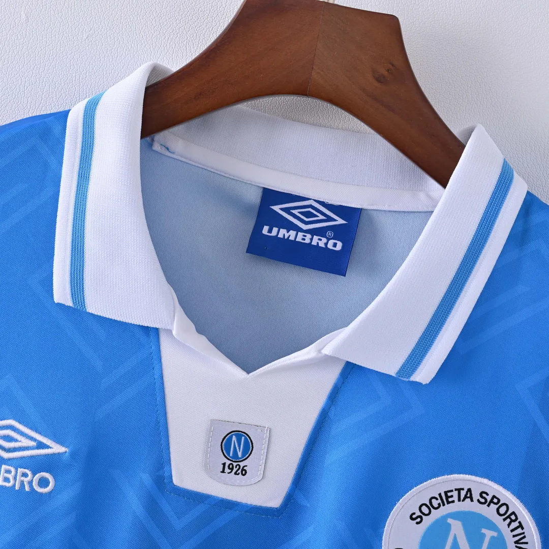1993/1994 Retro Napoli Home Jersey--6