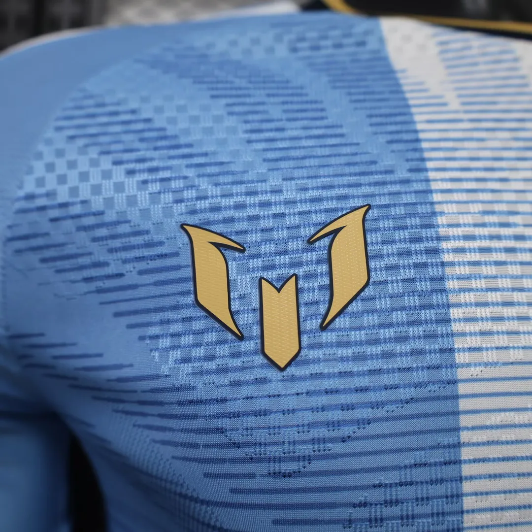 Maillot Argentine Édition Commémorative Adieu de Messi 2026 Version Player--3