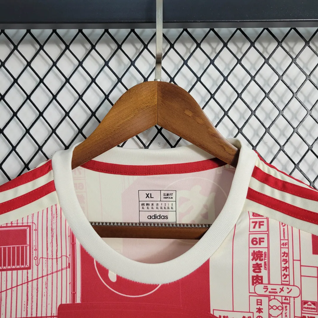 Camisola Japão Edição Especial Tokyo 2023 Vermelha--7