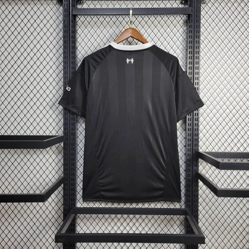 2025/2026 Liverpool Goalkeeper Black Jersey--1