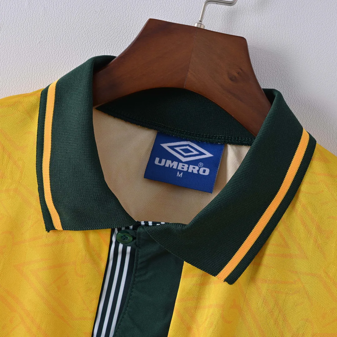 Koszulka Retro Brazylii domowa 1991/93--2
