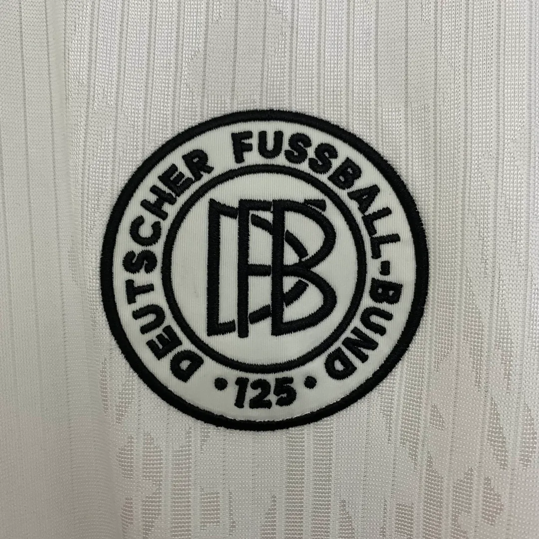 2025 Germany 125th Anniversary Edition Home White Shirt--4