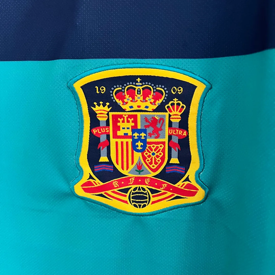 Maglia Retro Spagna Portiere 2010 Verde--5