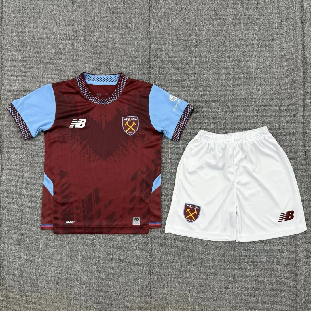 Maillot Kit Enfant West Ham United Domicile 2026/27