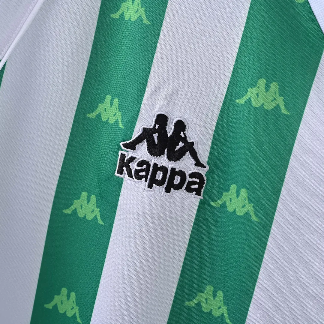 Camiseta Retro Real Betis Primera Equipación 1995/97 Manga Larga--3